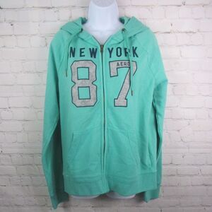 NWT Aeropostale New York 87 Zip Up Hoodie